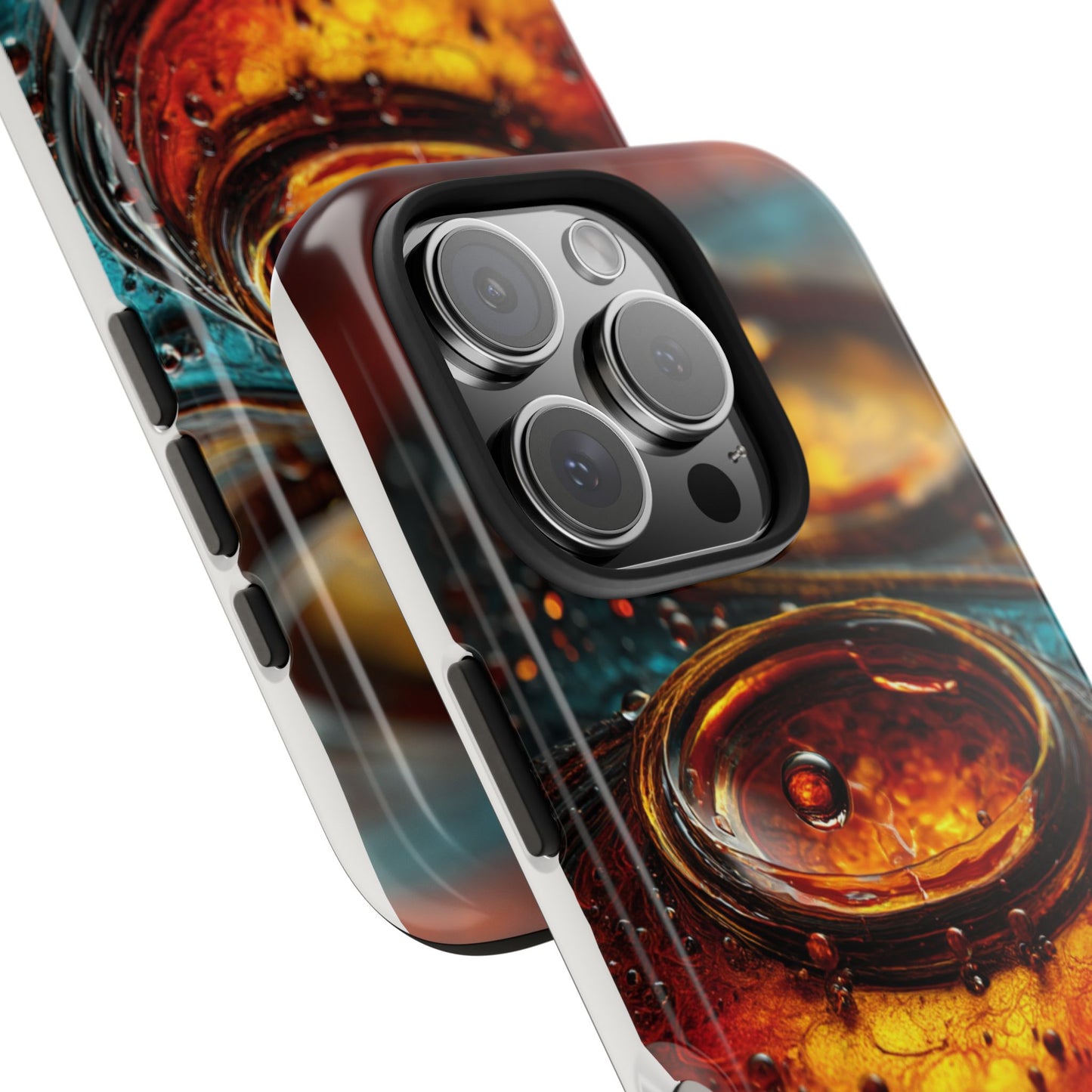 Artistic Tough Phone Case – Abstract Colorful Design for Unique Protection