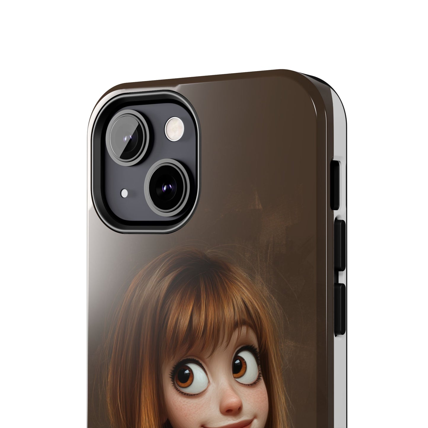 Cute Cartoon Character Tough Phone Case - Durable & Stylish Protection
