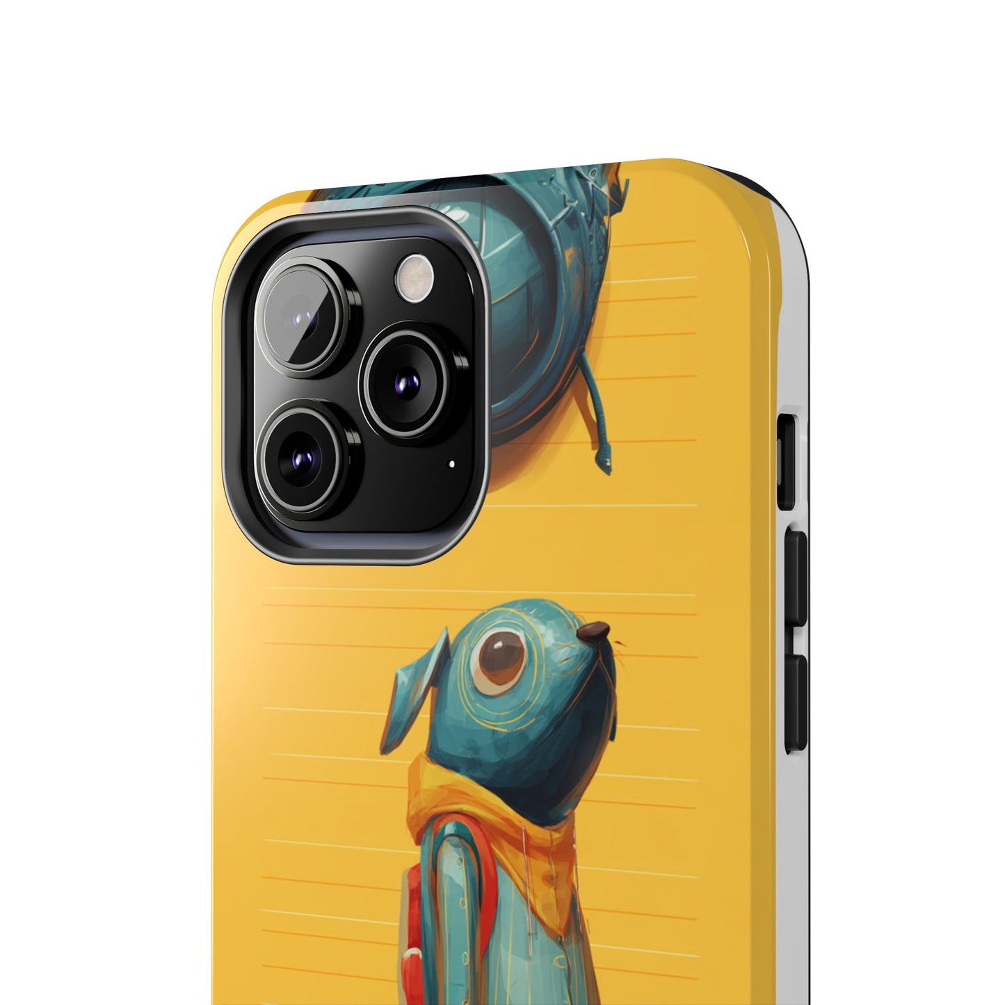 Colorful Animal Art Tough Phone Case - Perfect for Pet Lovers & Kids