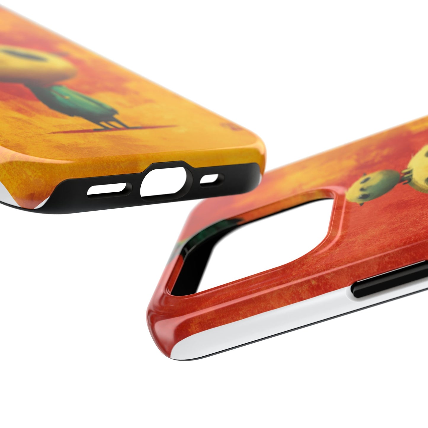 Whimsical Tough Phone Cases - Cute Animal Design for Trendy Protection