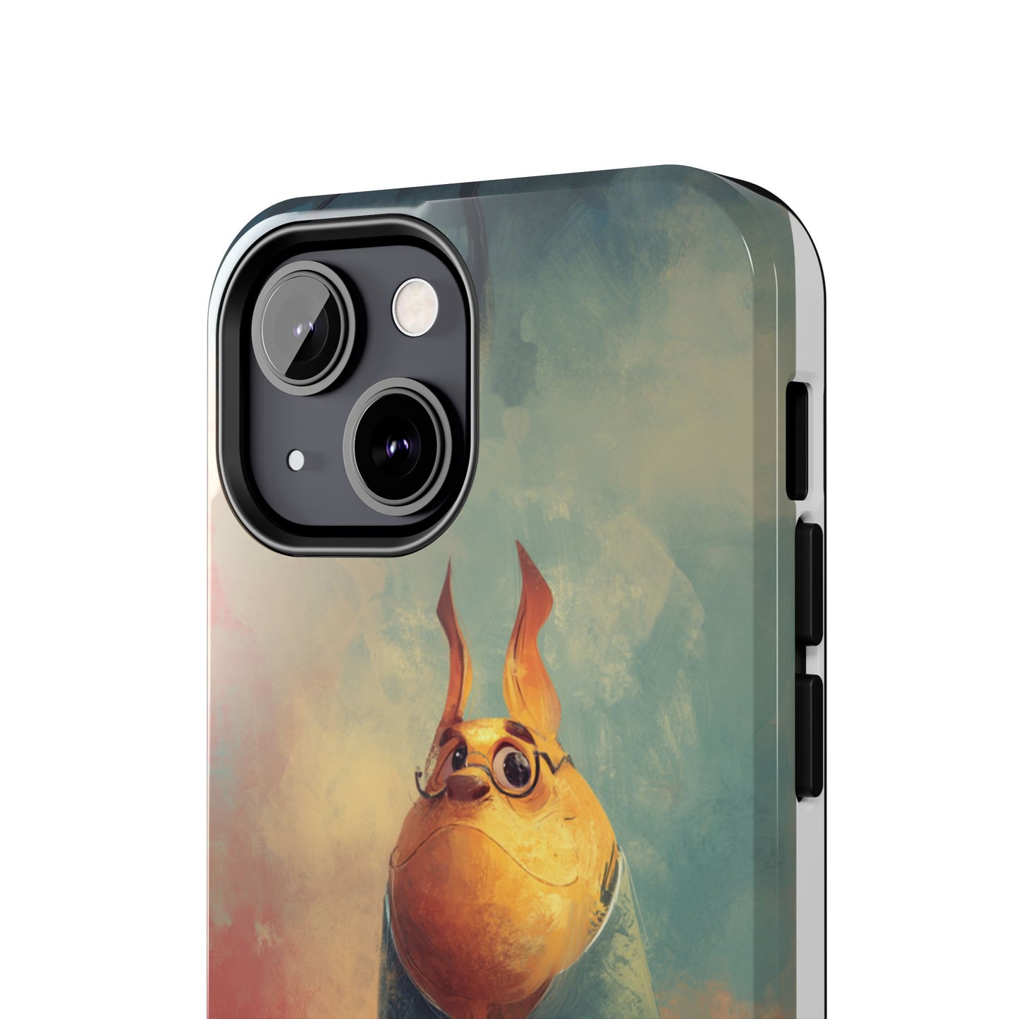 Animal Art Tough Phone Cases, Cute Character Phone Protector, Unique Cartoon Phone Cover, Fun Gift for Kids, Birthday or Holiday Present