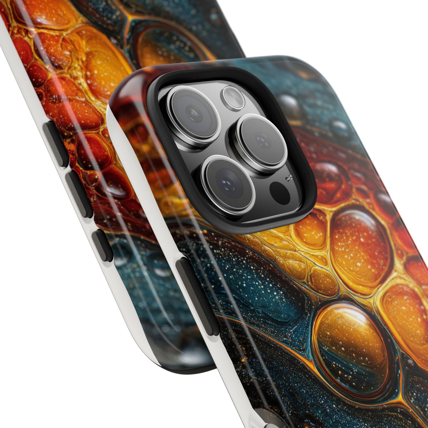 Abstract Art Tough Phone Case - Colorful Design for Stylish Protection