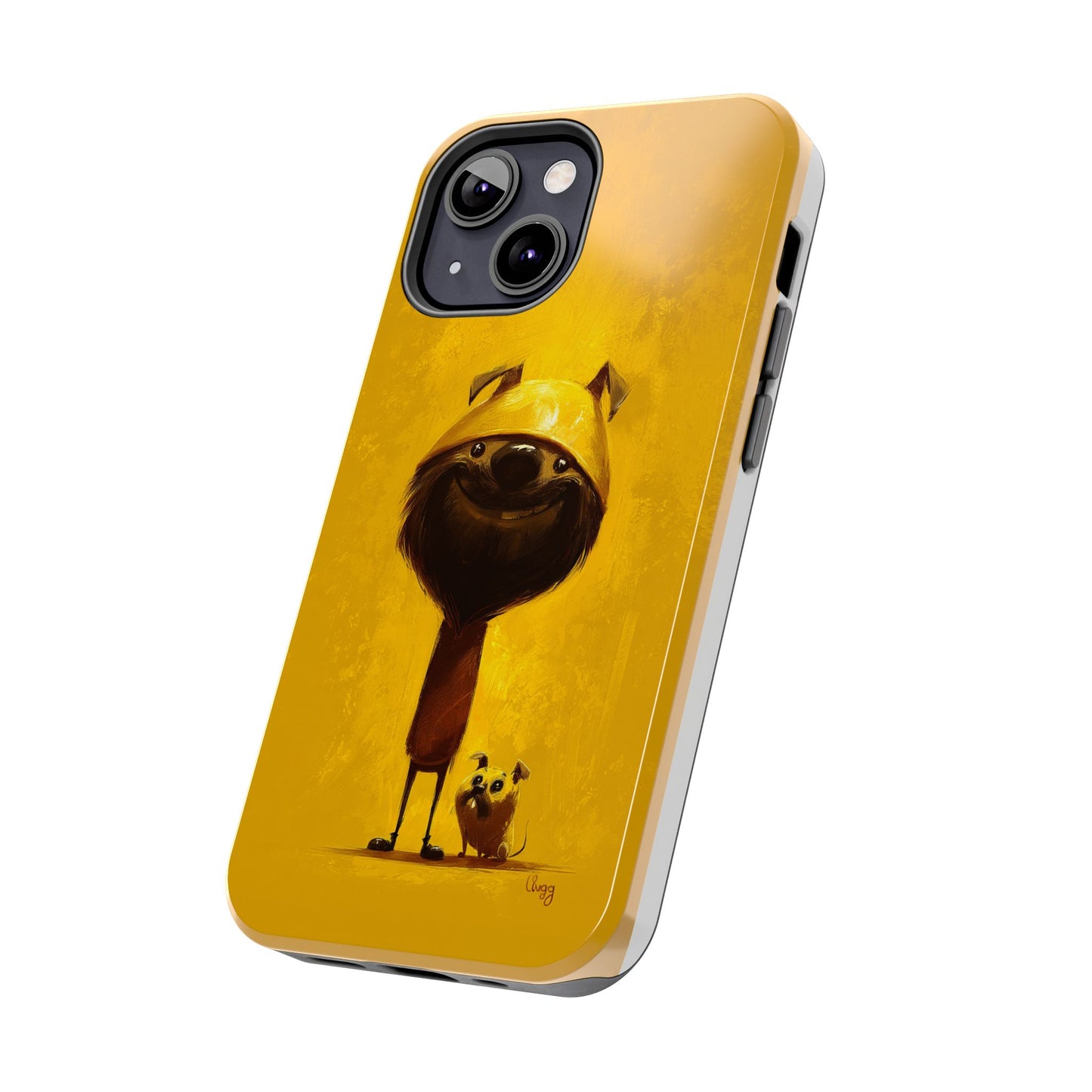 Cute Dog-Themed Tough Phone Cases - Durable Protection & Fun Design