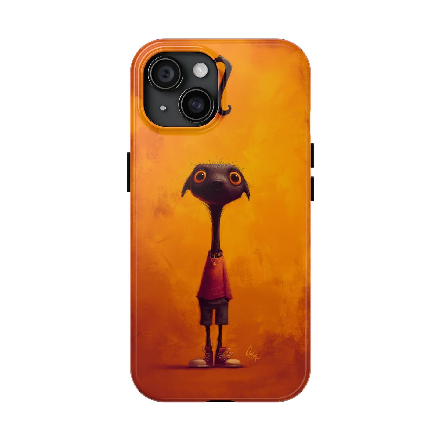Whimsical Tough Phone Cases - Unique, Durable Design for Creative Minds