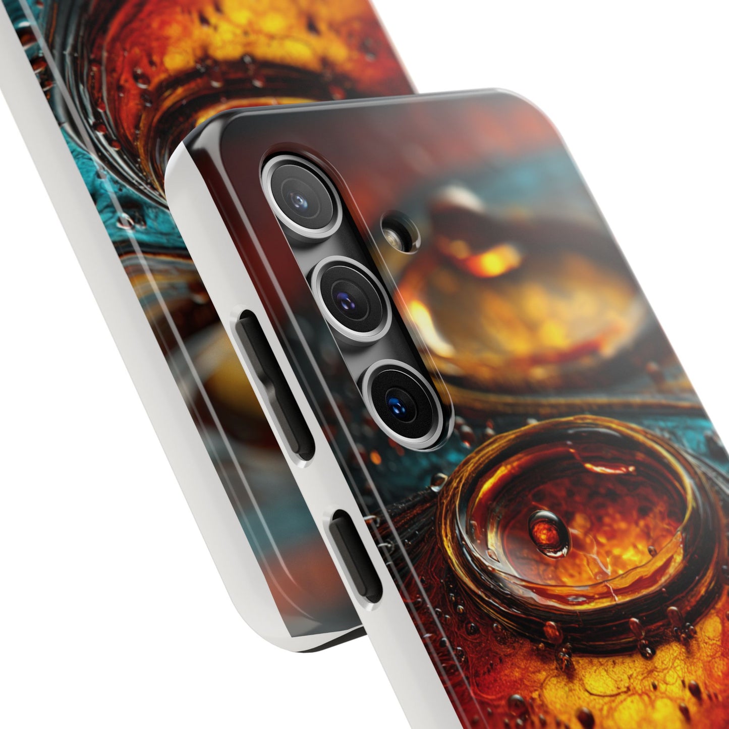 Artistic Tough Phone Case – Abstract Colorful Design for Unique Protection