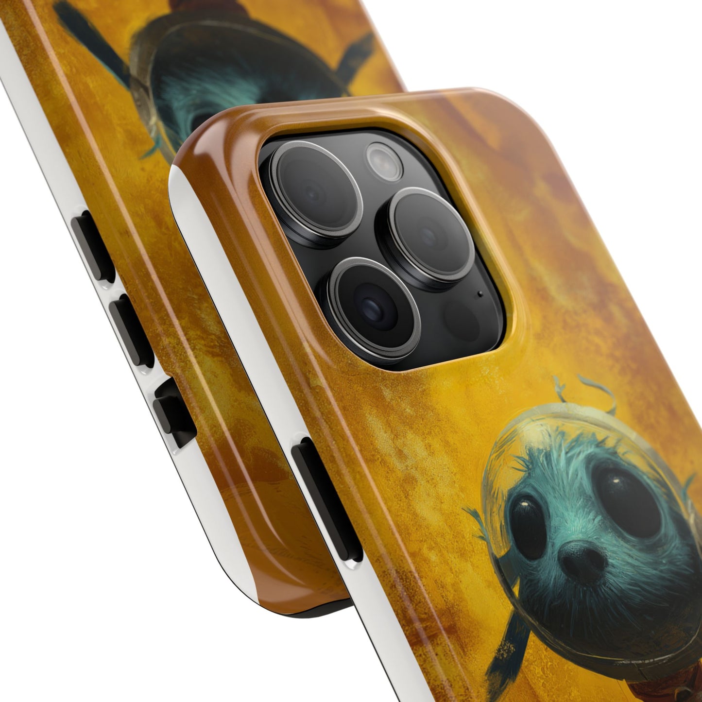 Cute Dog Art Tough Phone Case - Stylish & Protective