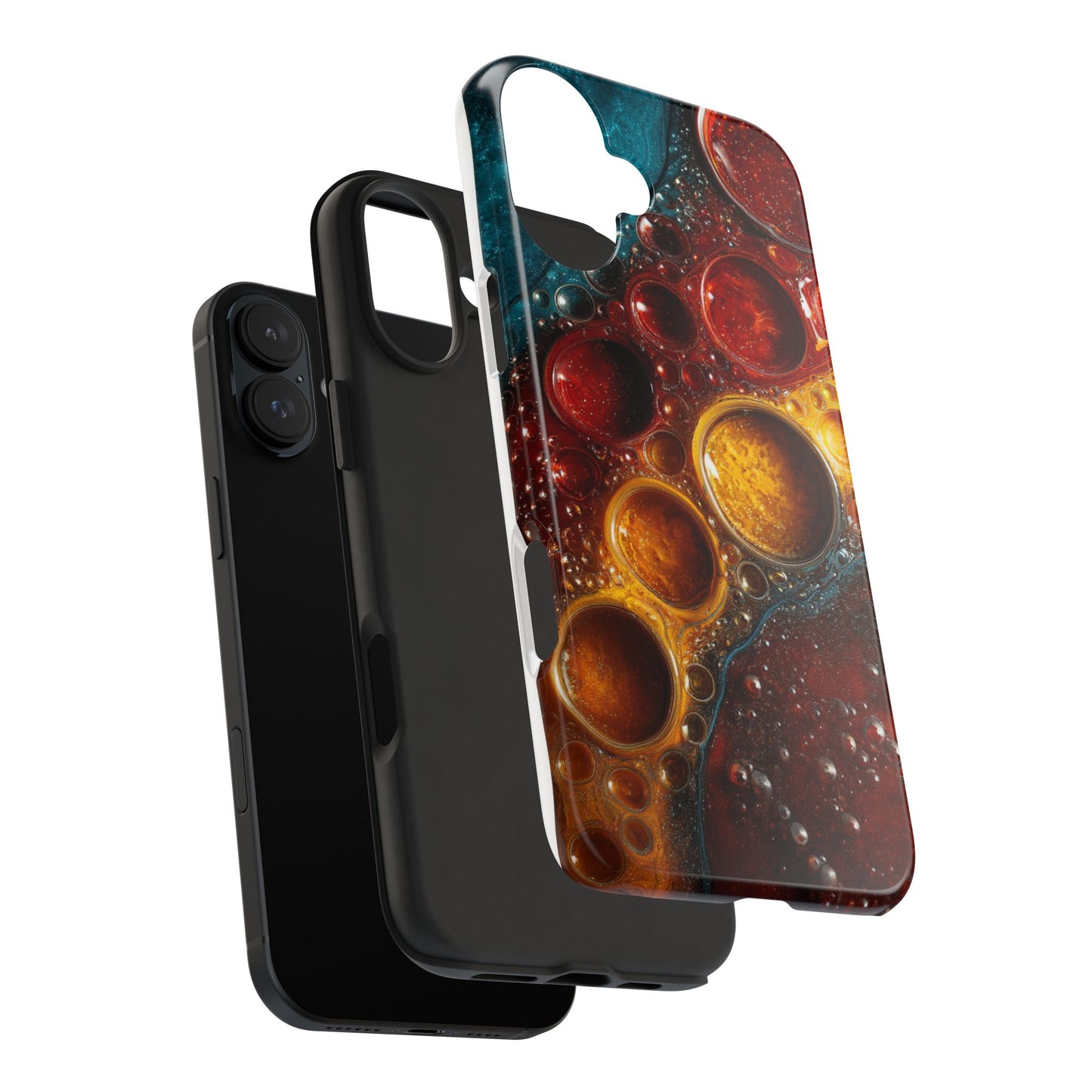 Vibrant Abstract Tough Phone Case - Durable and Stylish Protection