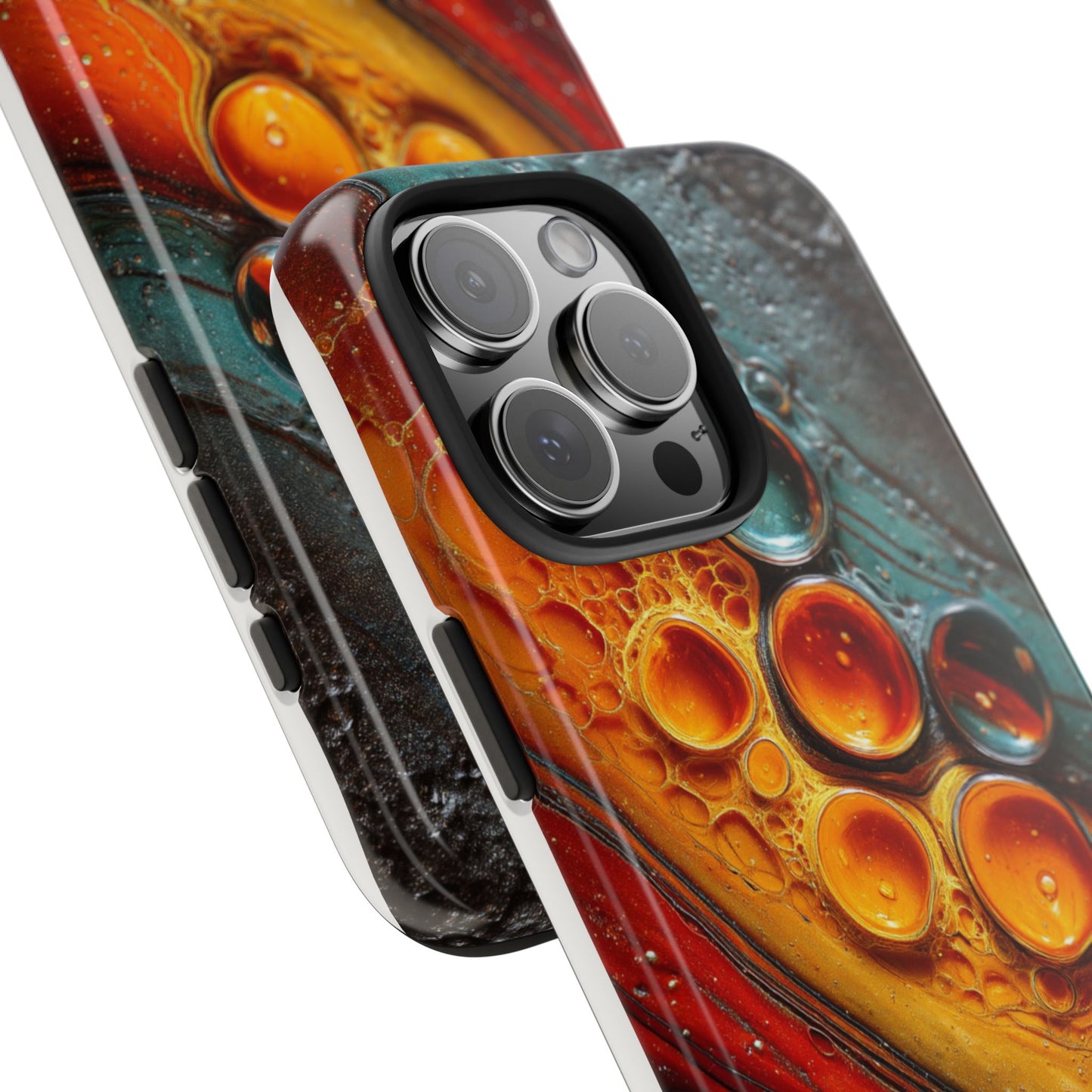 Artistic Tough Phone Case - Unique Abstract Design for Durable Protection