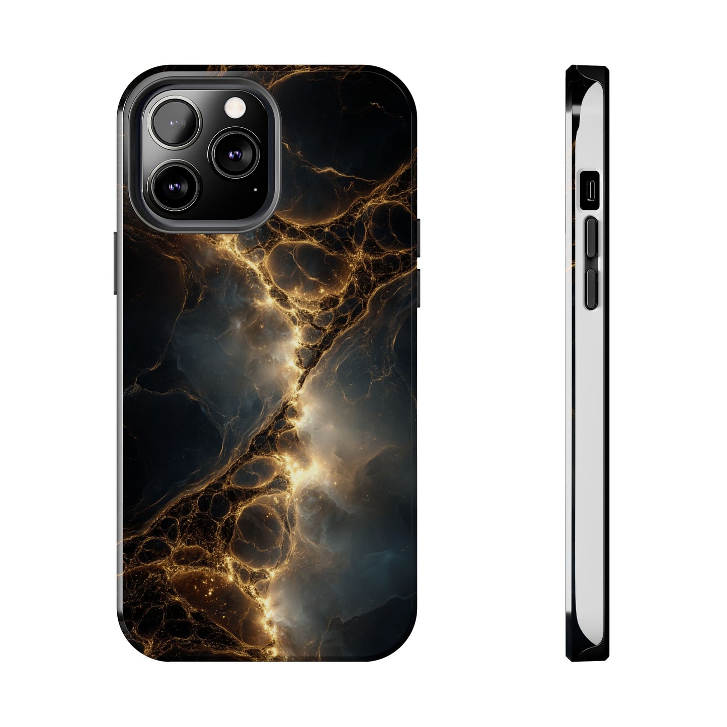 Galaxy Glow Tough Phone Case - Durable Design for Astronomical Vibes
