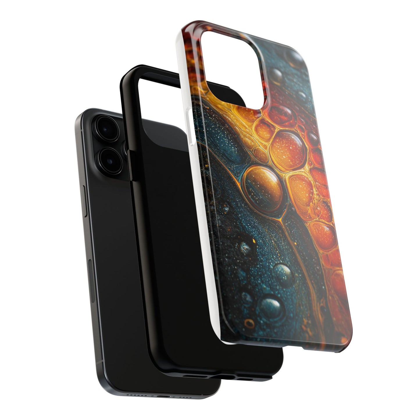 Abstract Art Tough Phone Case - Colorful Design for Stylish Protection