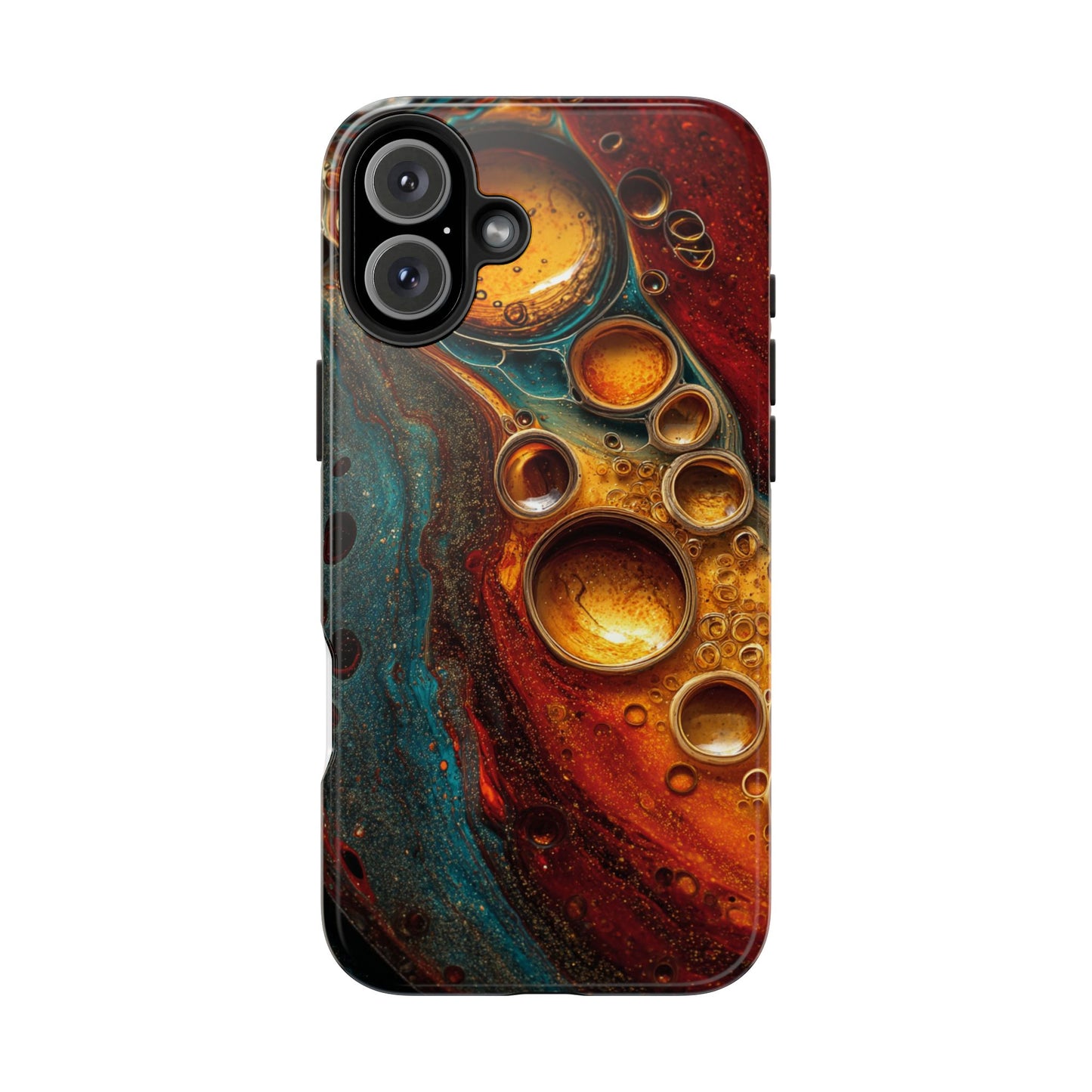 Abstract Art Tough Phone Case - Unique Colorful Design