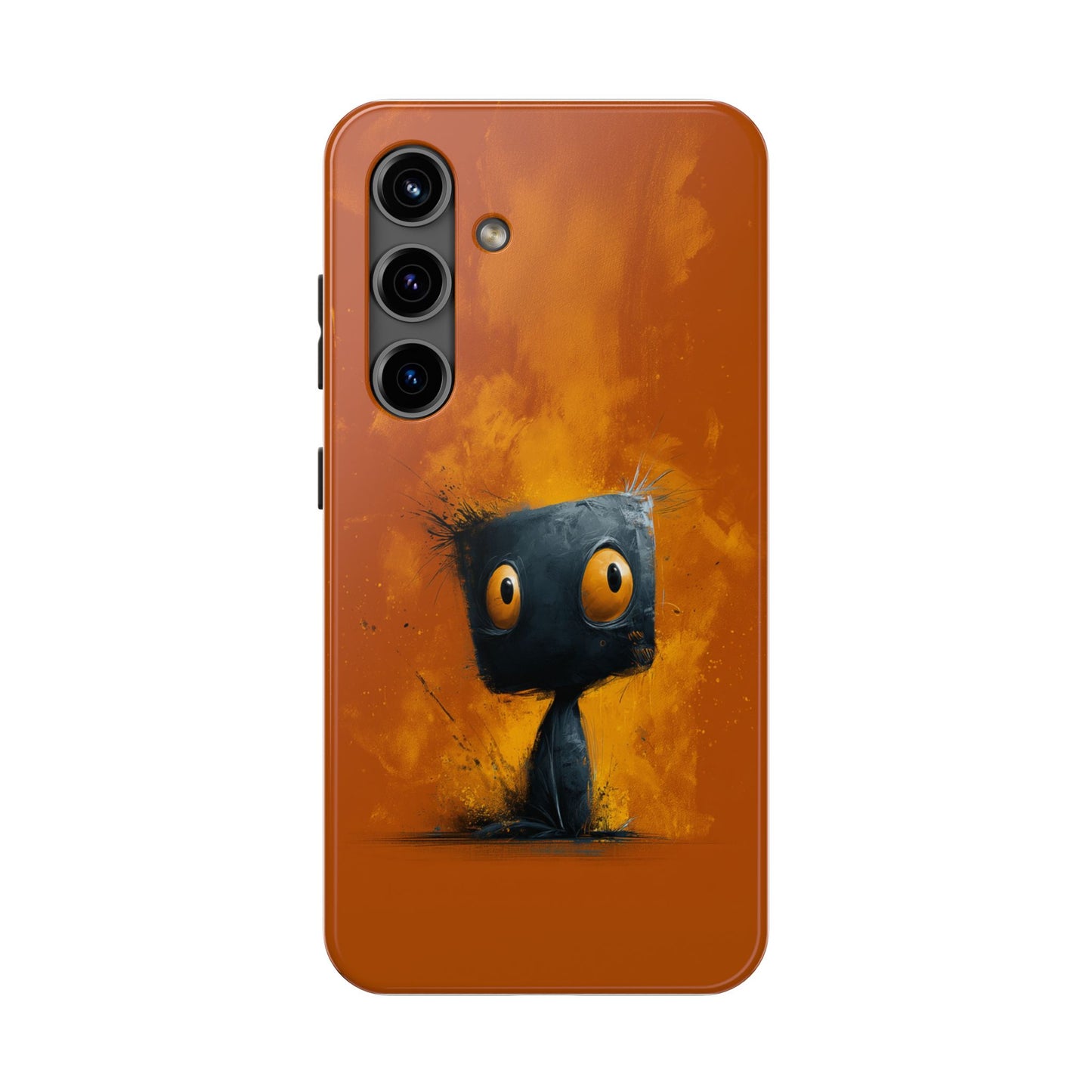 Cute Monster Tough Phone Case - Durable Protector for Kids & Adults