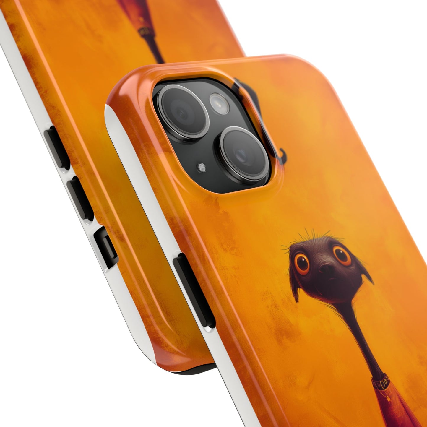 Whimsical Tough Phone Cases - Unique, Durable Design for Creative Minds