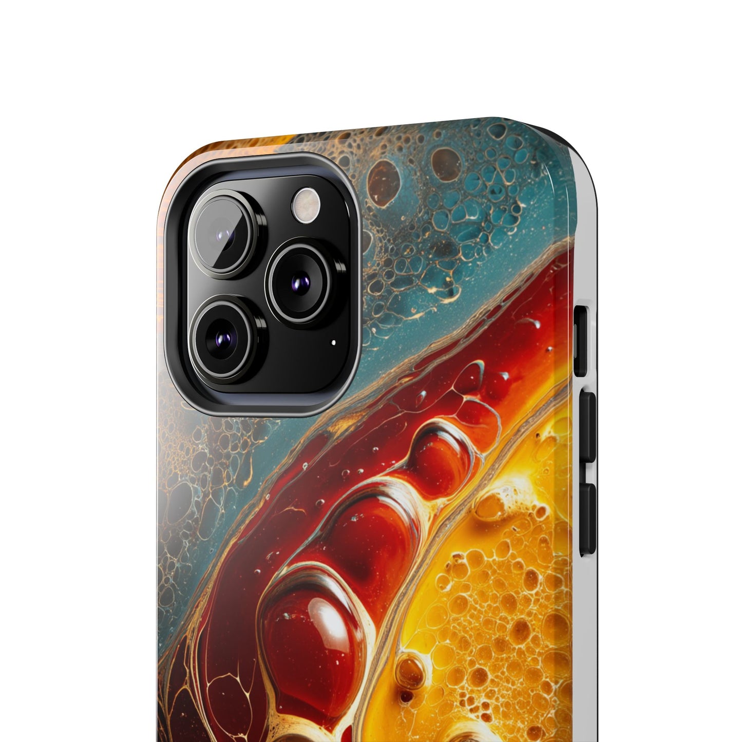 Vibrant Abstract Tough Phone Case - Colorful Protection for Your Device
