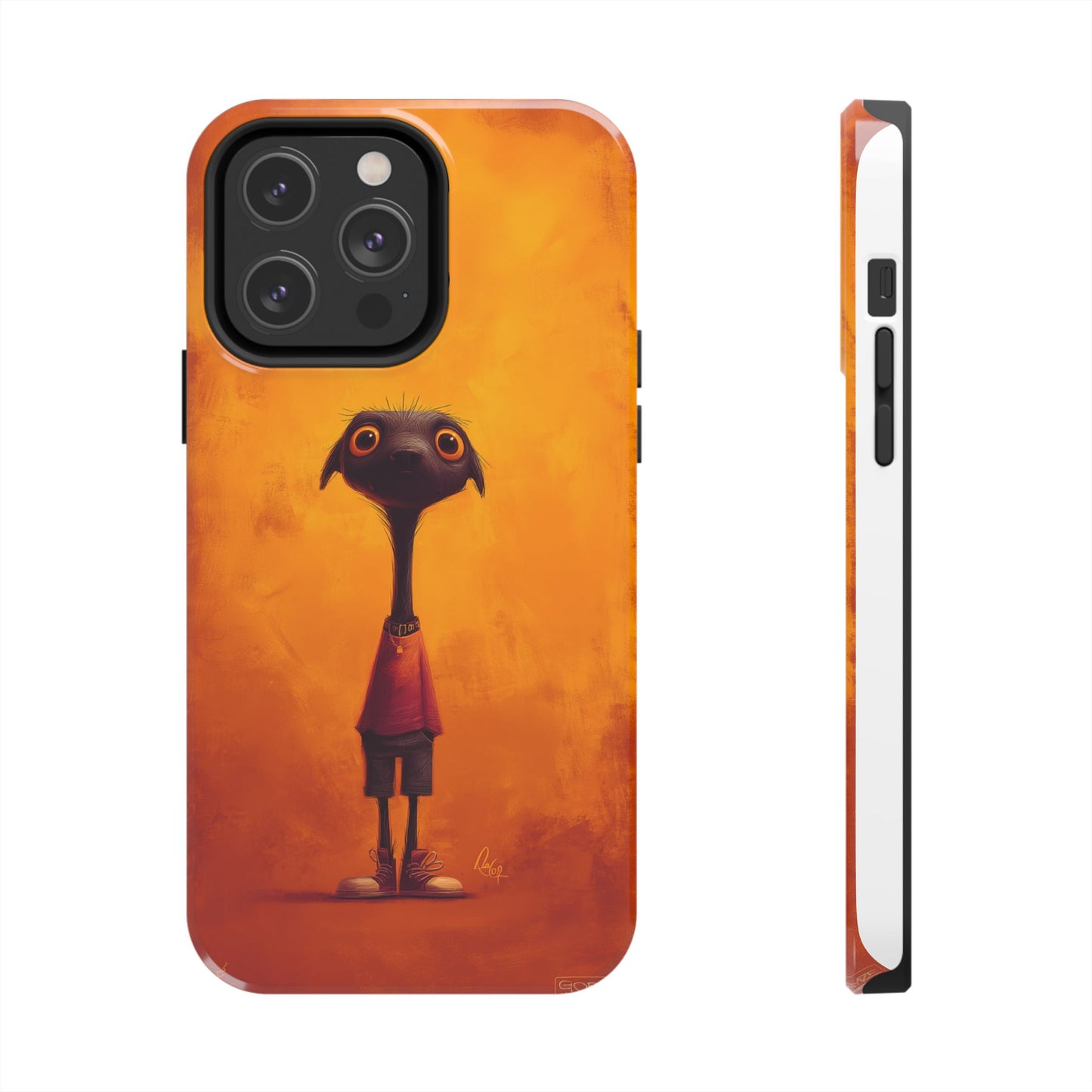 Whimsical Tough Phone Cases - Unique, Durable Design for Creative Minds