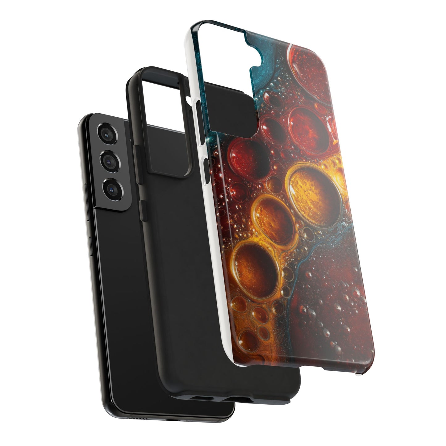 Vibrant Abstract Tough Phone Case - Durable and Stylish Protection