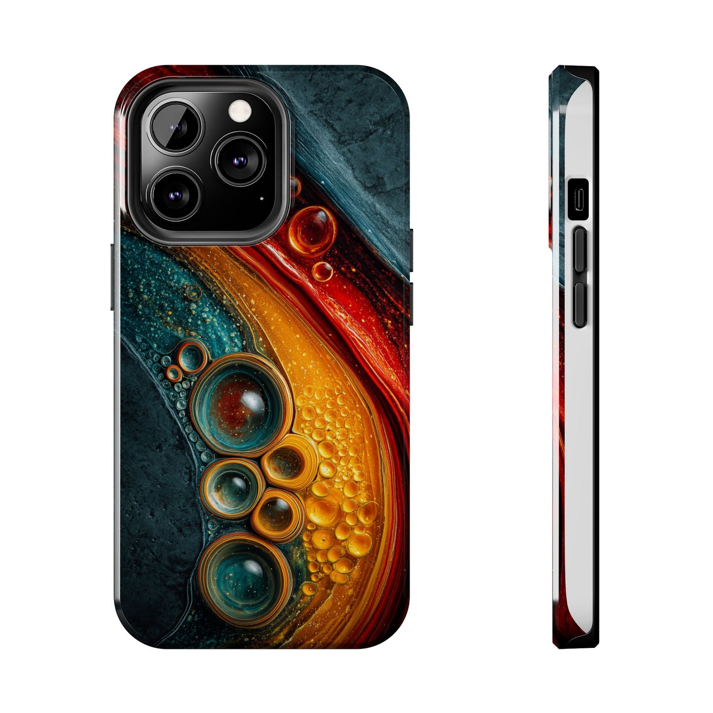 Vibrant Abstract Phone Case - Tough Protection with Style