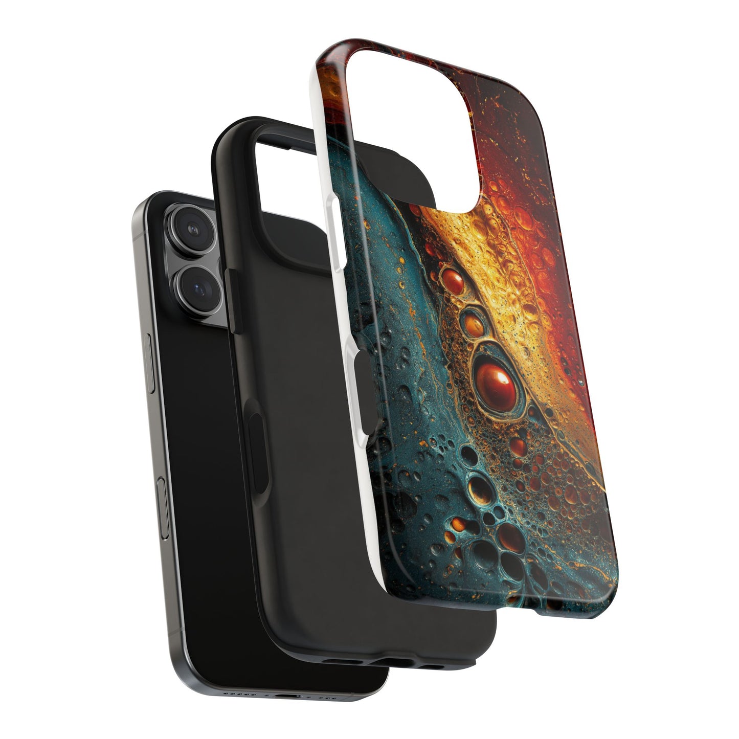 Abstract Colorful Tough Phone Case - Protective Cover with Unique Design
