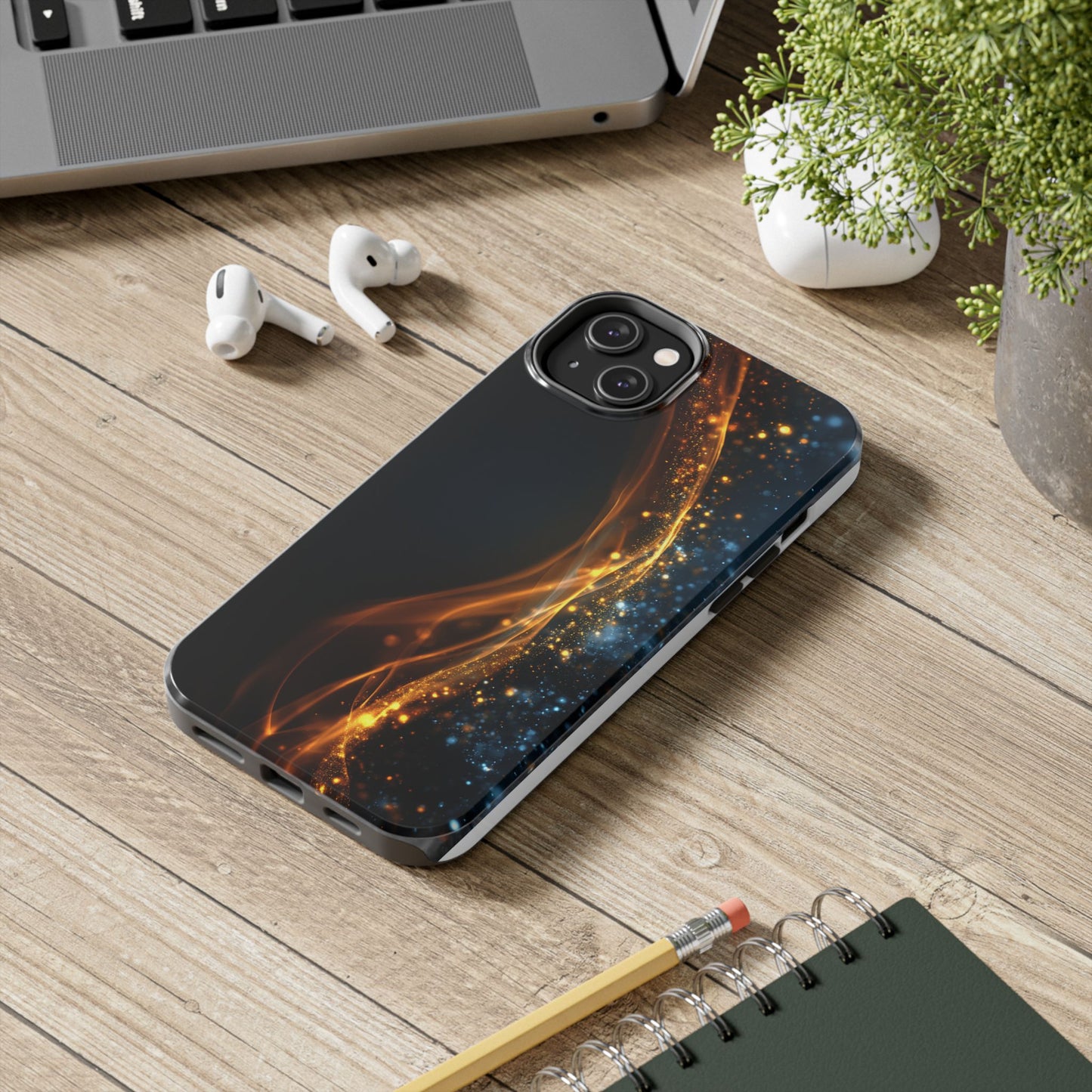 Stylish Tough Phone Cases - Durable Protection with Elegant Glow Design