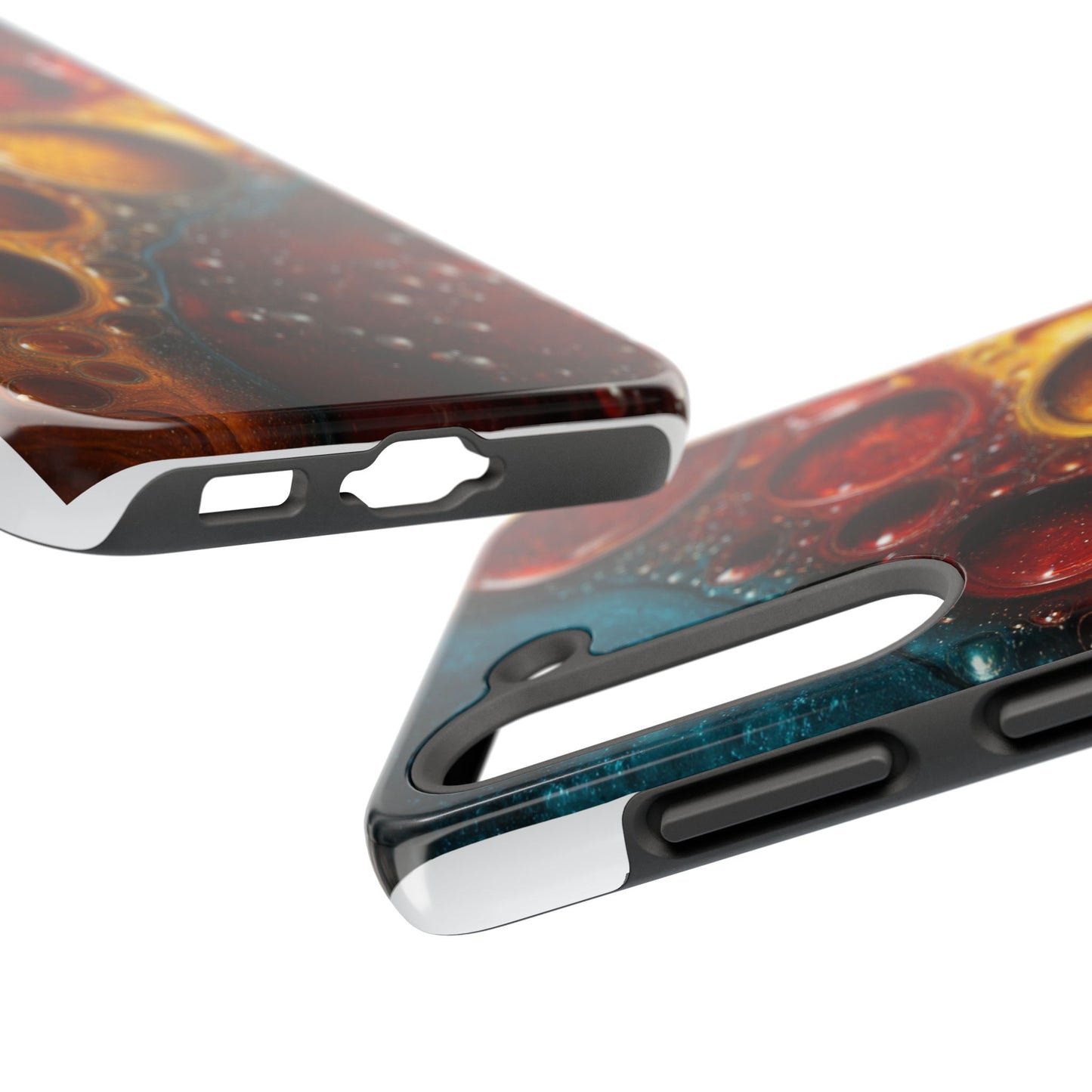 Vibrant Abstract Tough Phone Case - Durable and Stylish Protection