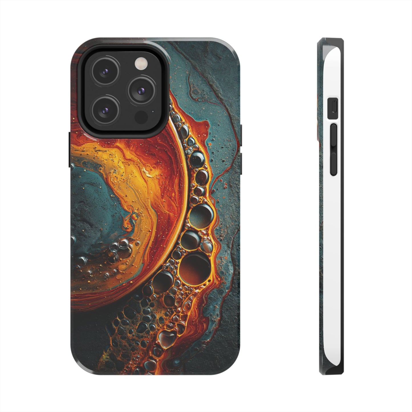 Vibrant Abstract Tough Phone Cases - Stylish Protection