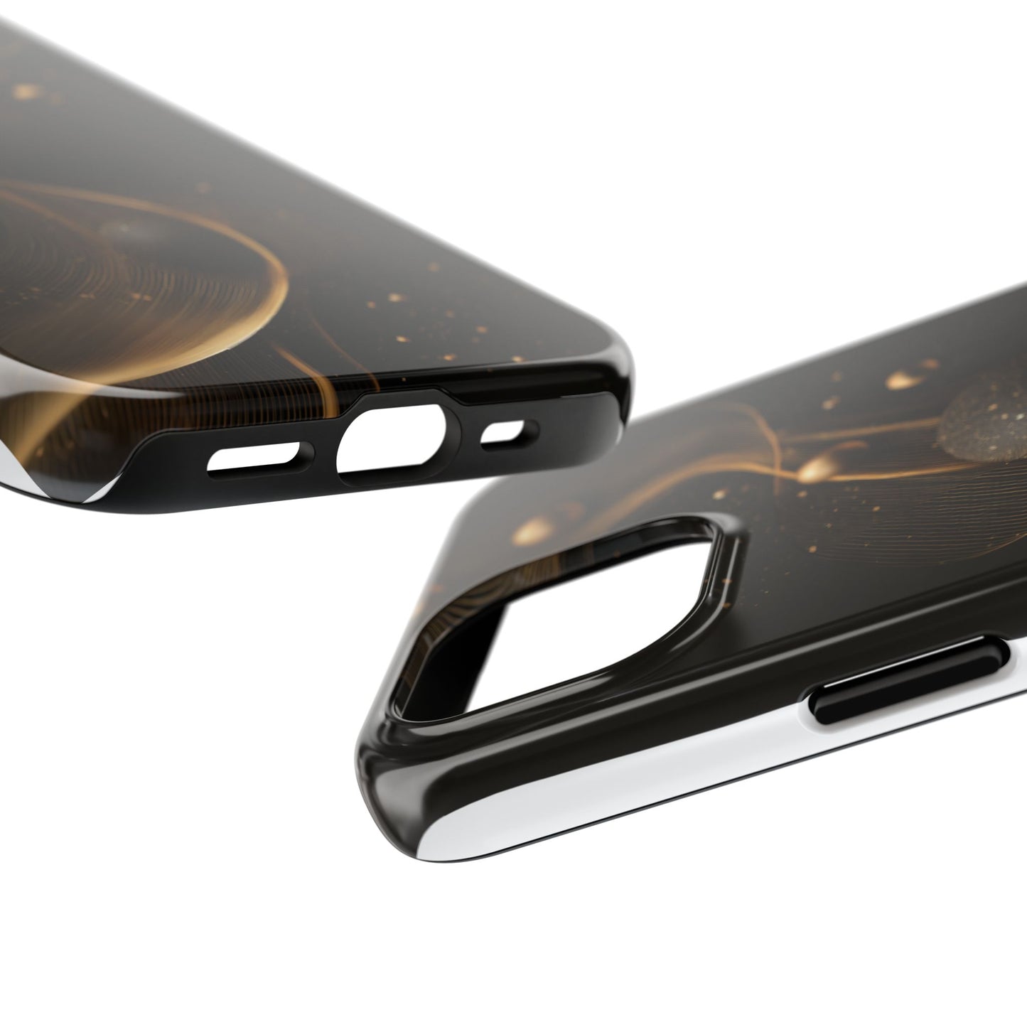 Elegant Abstract Galaxy Tough Phone Case - Perfect for Cosmic Art Lovers
