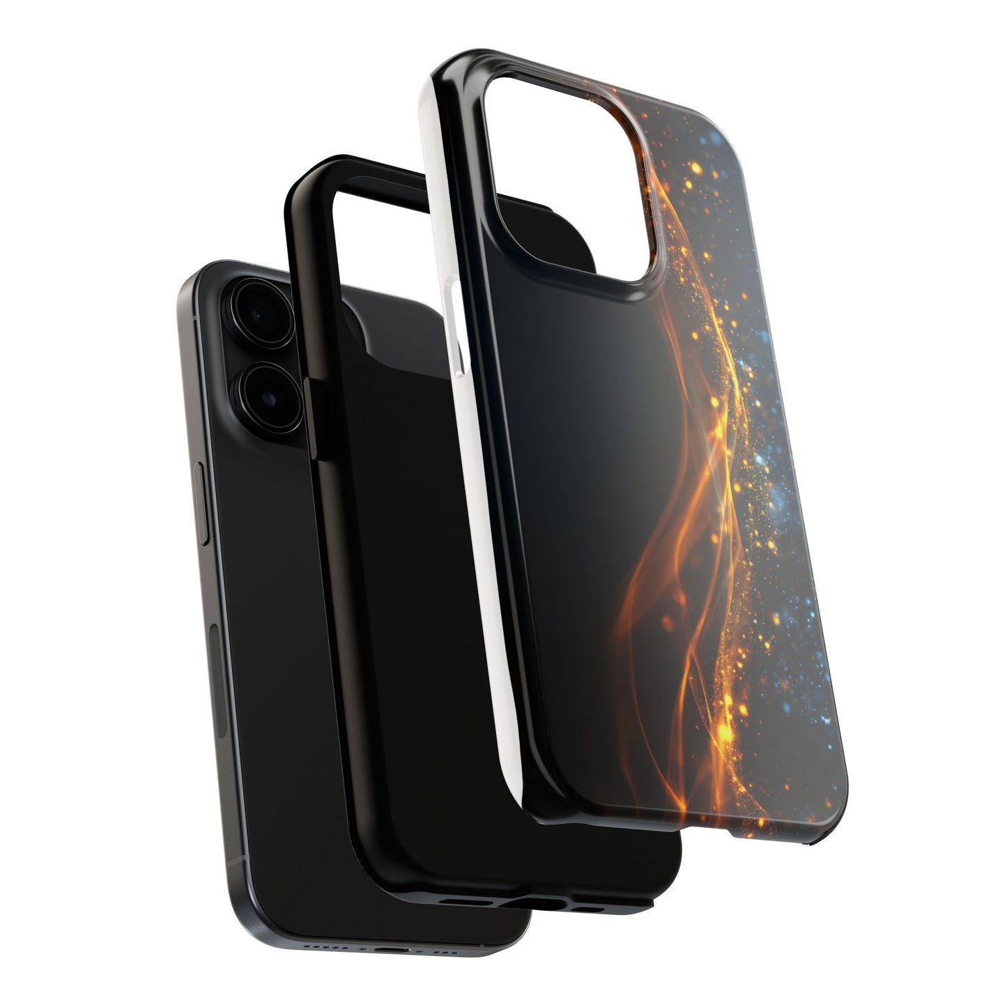 Stylish Tough Phone Cases - Durable Protection with Elegant Glow Design
