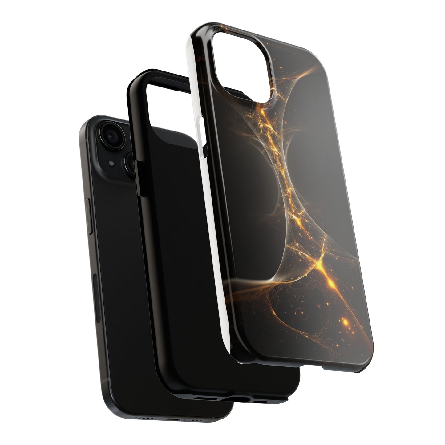 Cosmic Glow Tough Phone Case - Durable Protection with Stellar Design