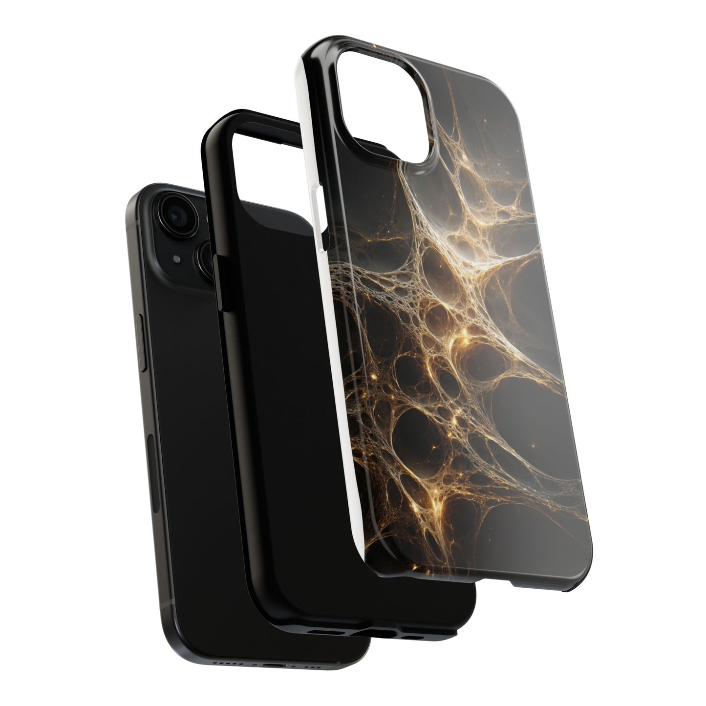 Abstract Cosmic Tough Phone Case - Stylish & Durable Cell Phone Protection