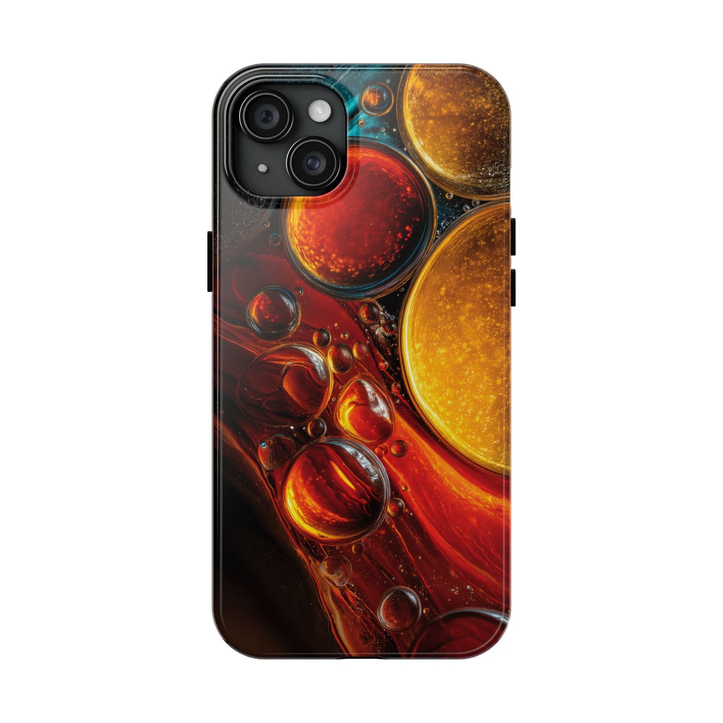 Vibrant Abstract Tough Phone Case - Protective Cover with Colorful Design