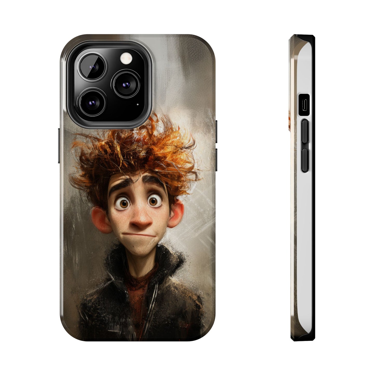 Whimsical Tough Phone Case – Unique Art Design for Creative Souls