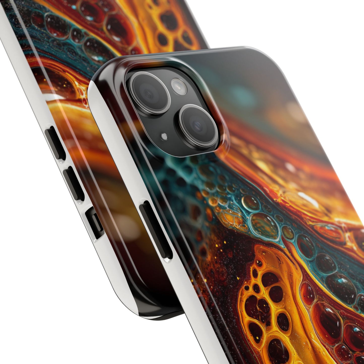 Vibrant Abstract Tough Phone Cases – Durable & Stylish Protection