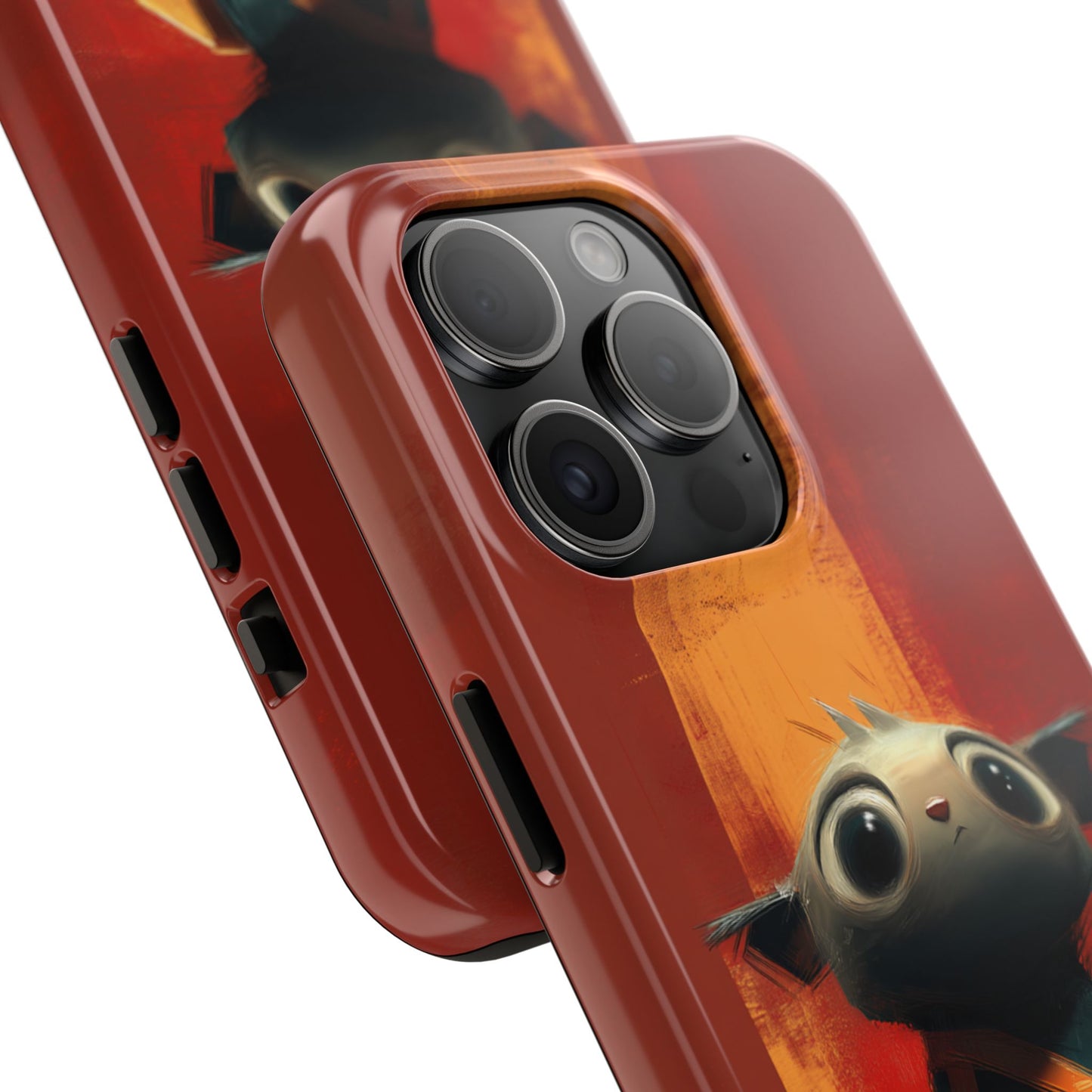 Adventurous Character Tough Phone Case - Durable Protection for Creative Souls