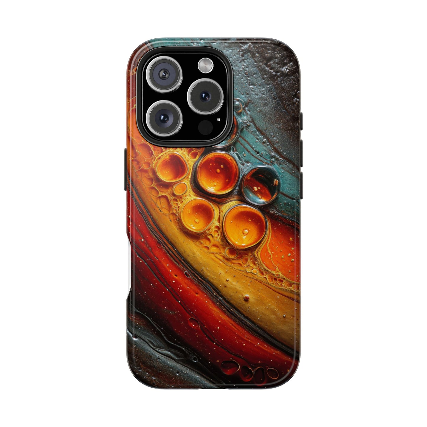 Artistic Tough Phone Case - Unique Abstract Design for Durable Protection