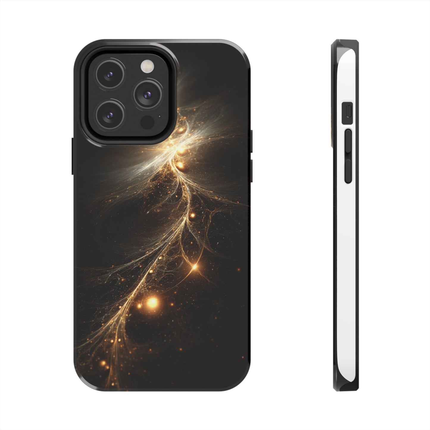 Cosmic Glow Tough Phone Case - Galaxy Design for Sci-Fi Lovers