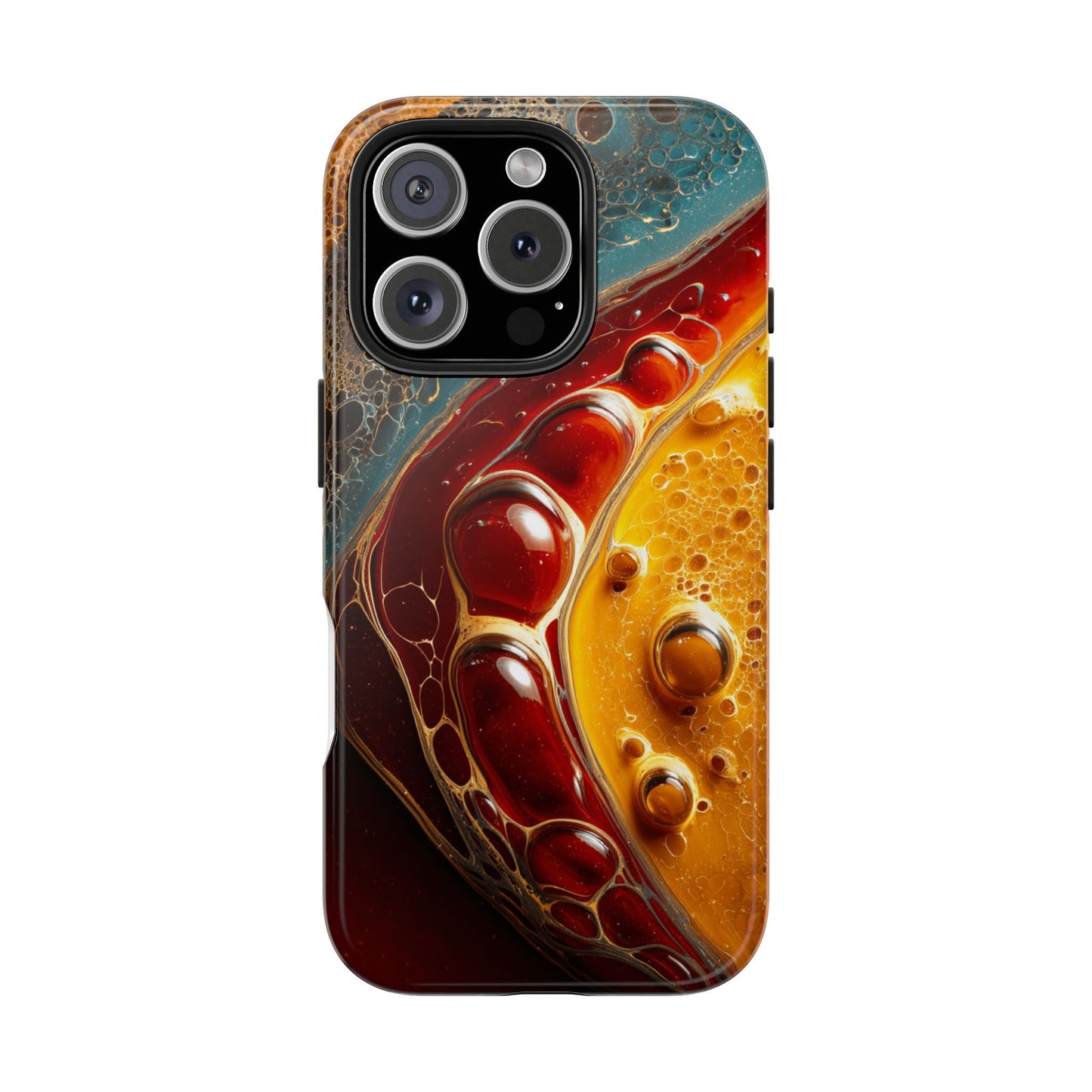 Vibrant Abstract Tough Phone Case - Colorful Protection for Your Device