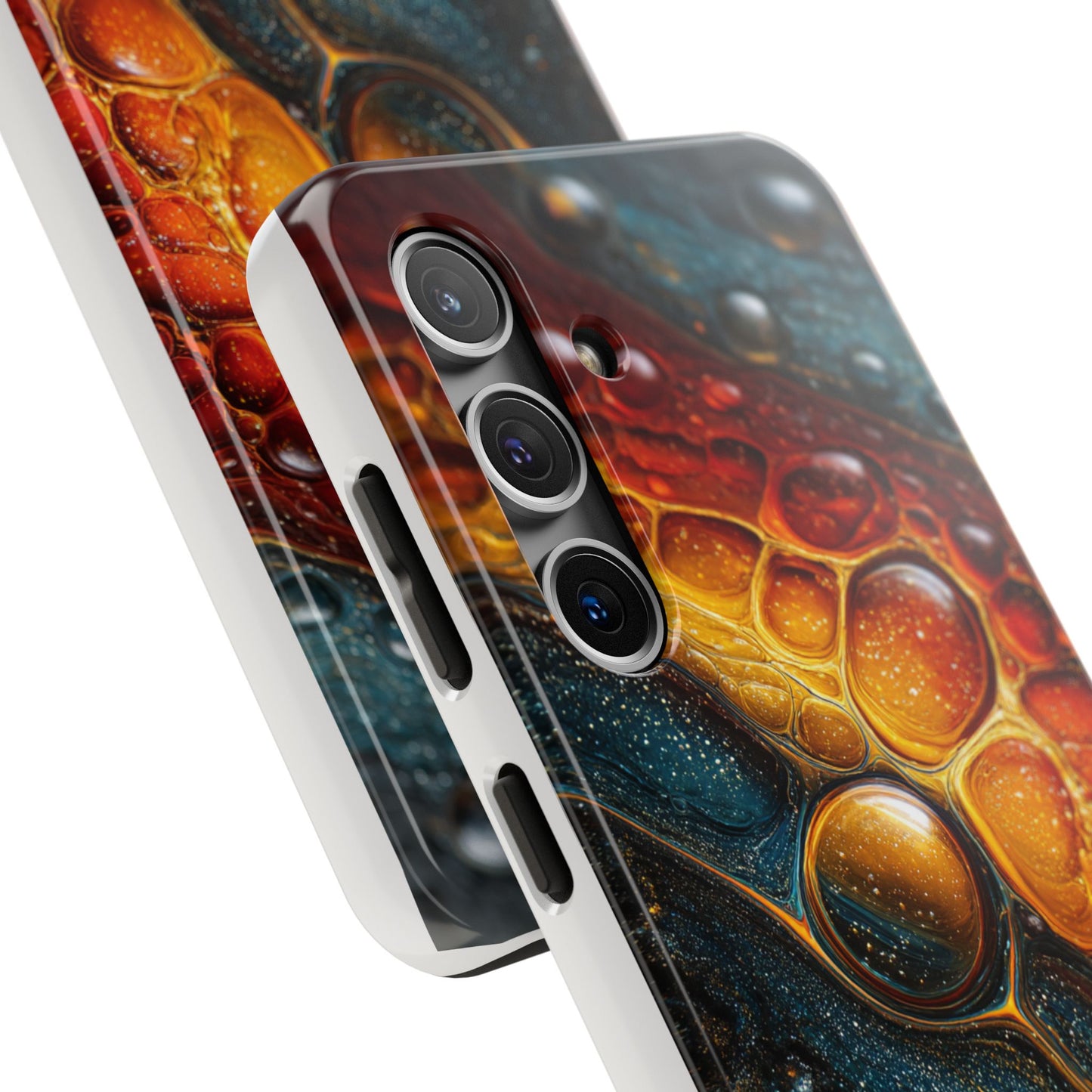 Abstract Art Tough Phone Case - Colorful Design for Stylish Protection