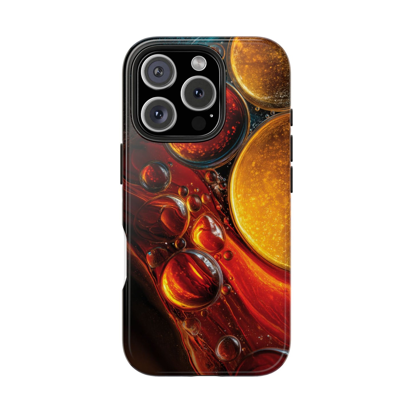 Vibrant Abstract Tough Phone Case - Protective Cover with Colorful Design