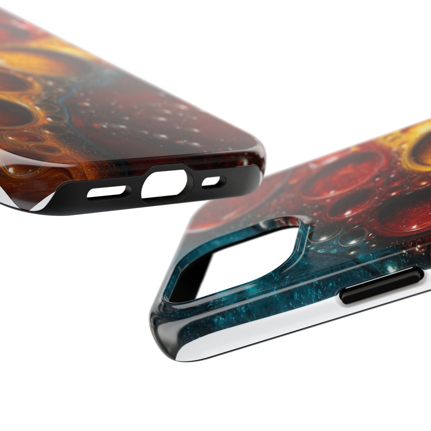 Vibrant Abstract Tough Phone Case - Durable and Stylish Protection
