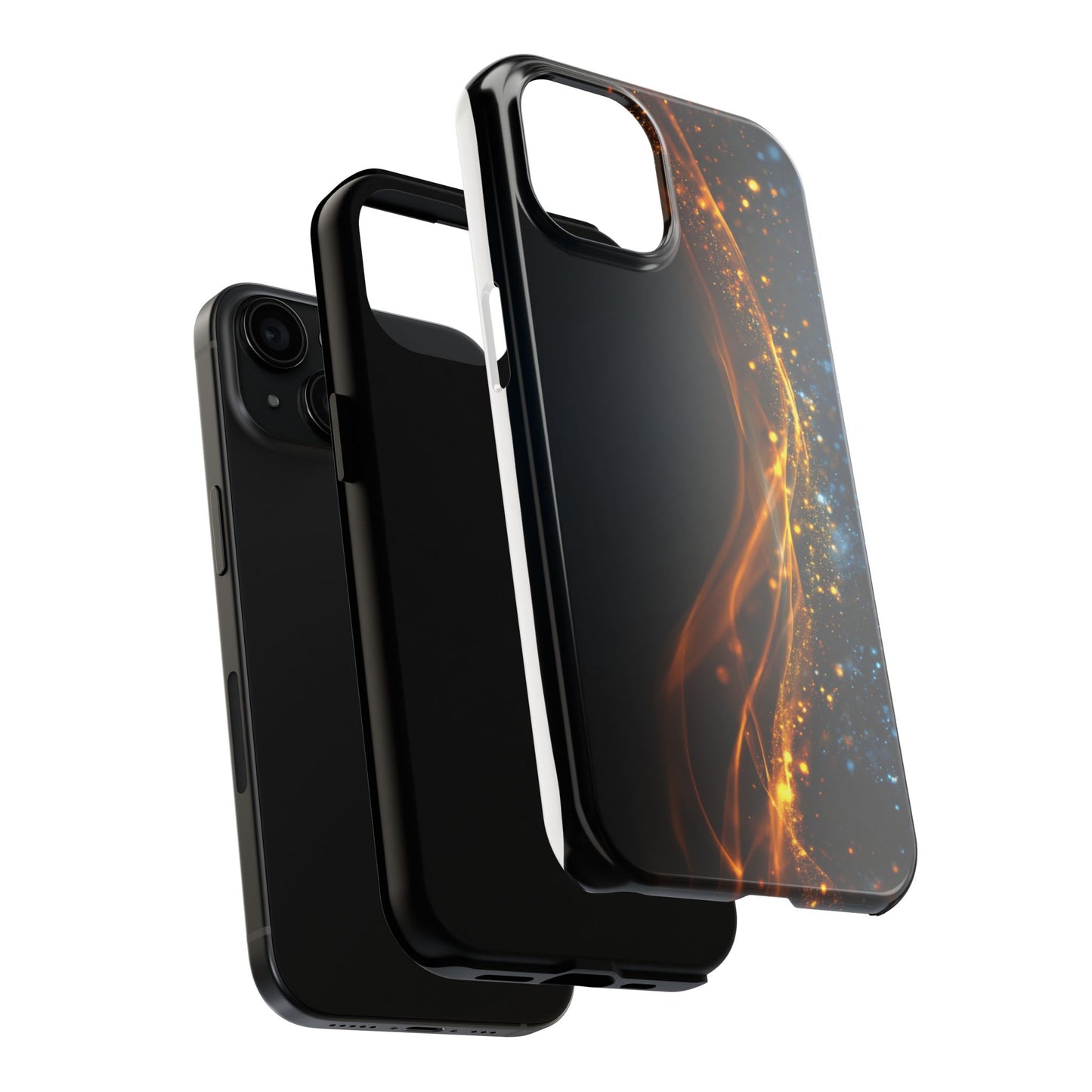 Stylish Tough Phone Cases - Durable Protection with Elegant Glow Design