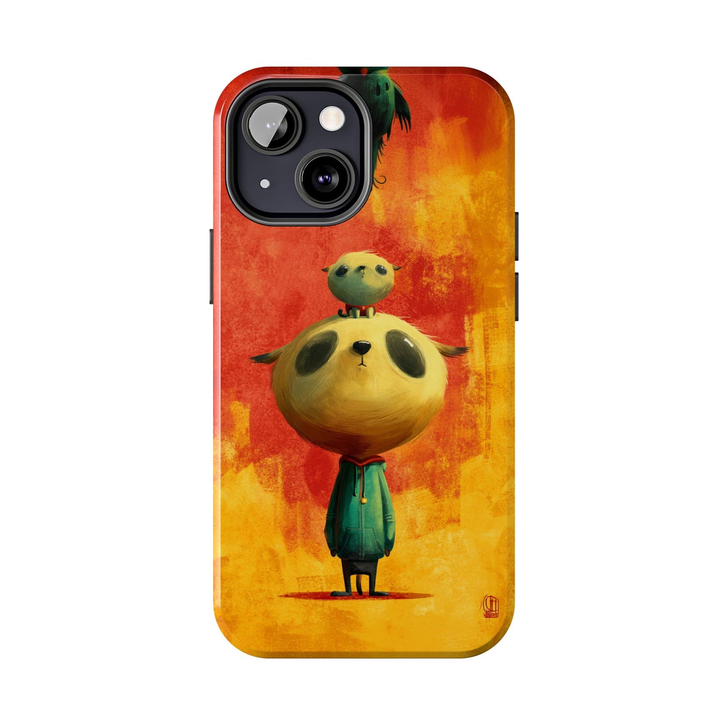 Whimsical Tough Phone Cases - Cute Animal Design for Trendy Protection