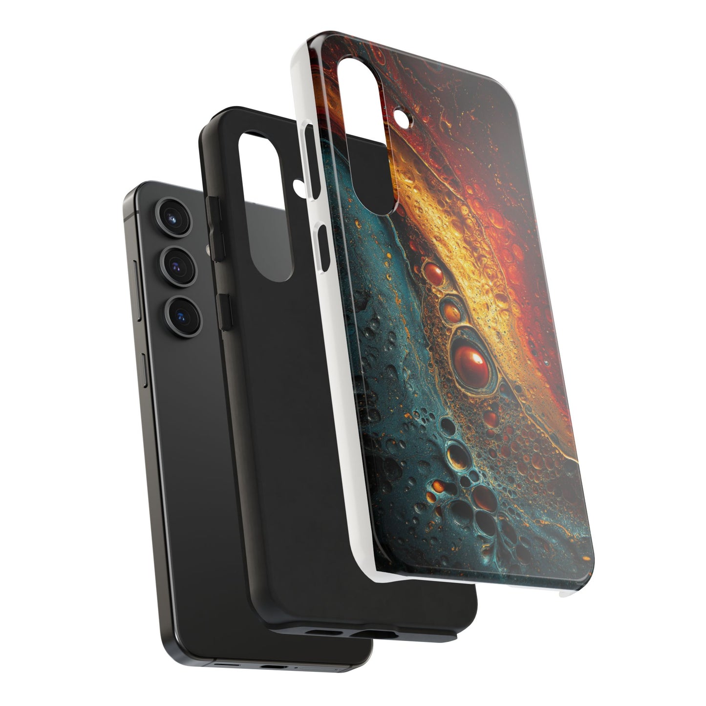 Abstract Colorful Tough Phone Case - Protective Cover with Unique Design