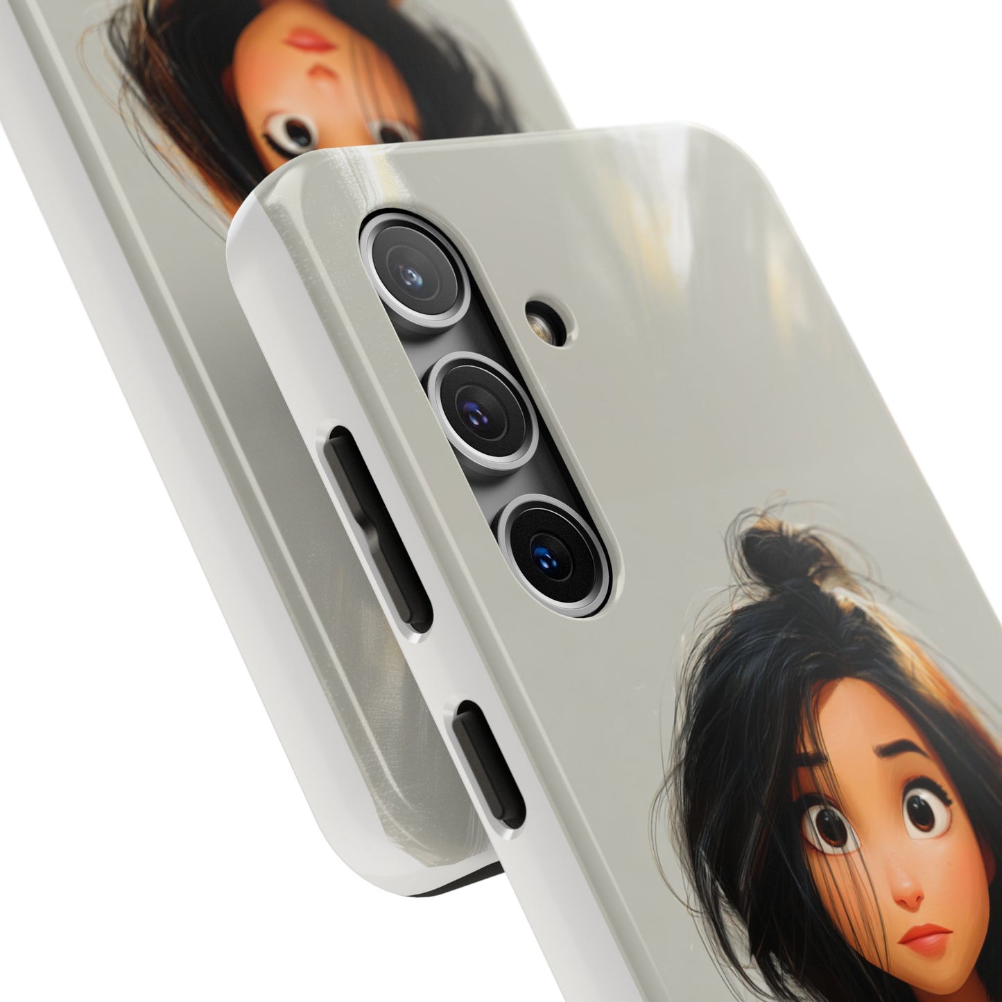 Artistic Tough Phone Case - Unique Design for Creative Souls