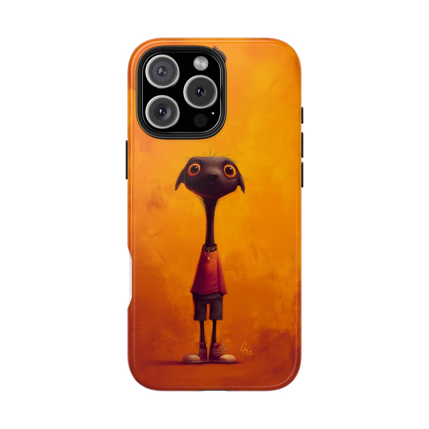 Whimsical Tough Phone Cases - Unique, Durable Design for Creative Minds
