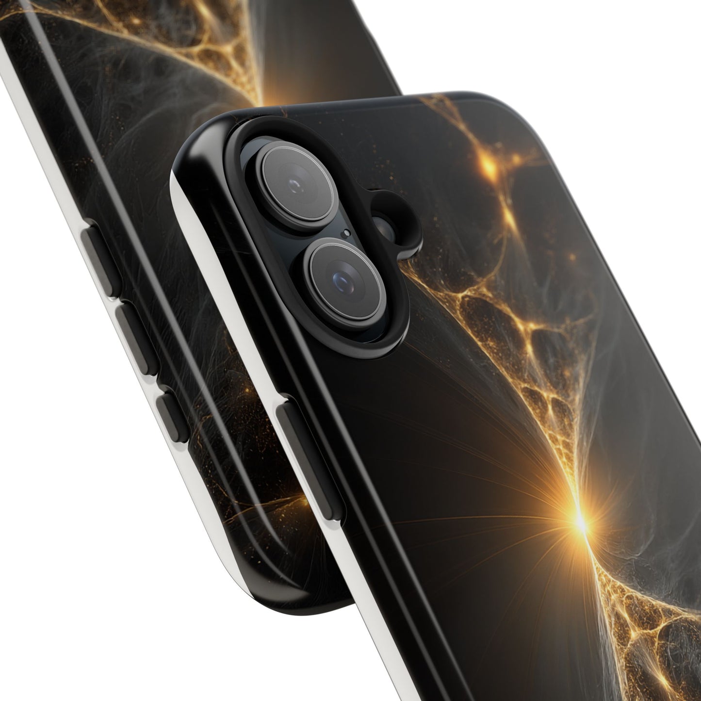 Cosmic Glow Tough Phone Case - Durable Protection with Stunning Galaxy Design