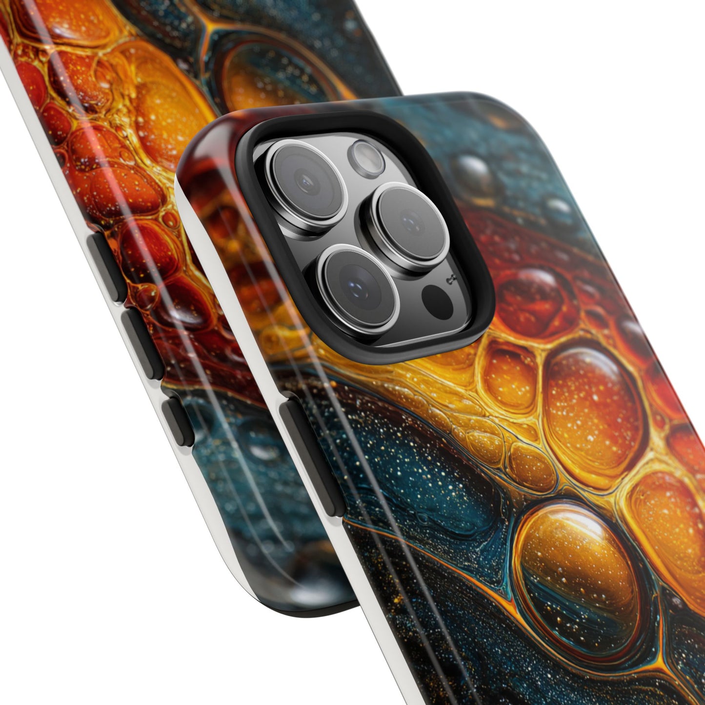 Abstract Art Tough Phone Case - Colorful Design for Stylish Protection