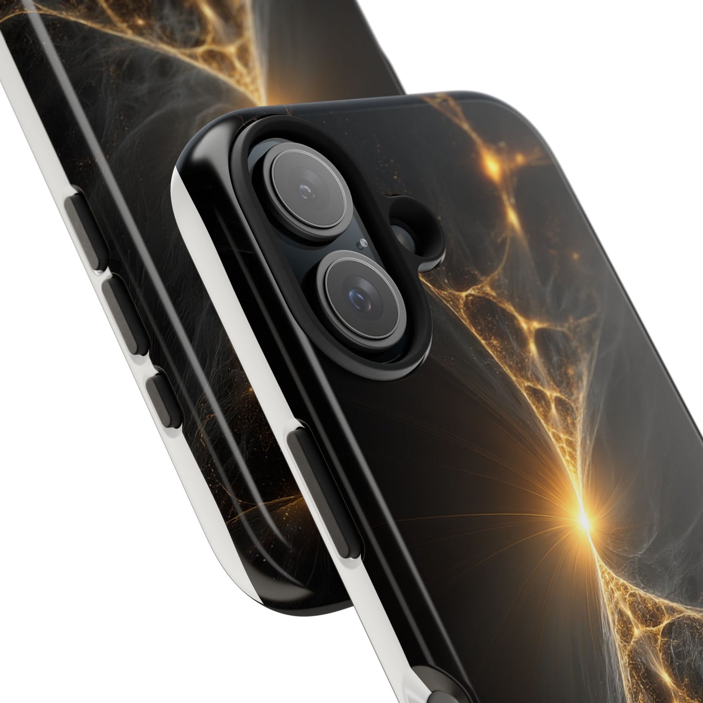 Cosmic Glow Tough Phone Case - Durable Protection with Stunning Galaxy Design