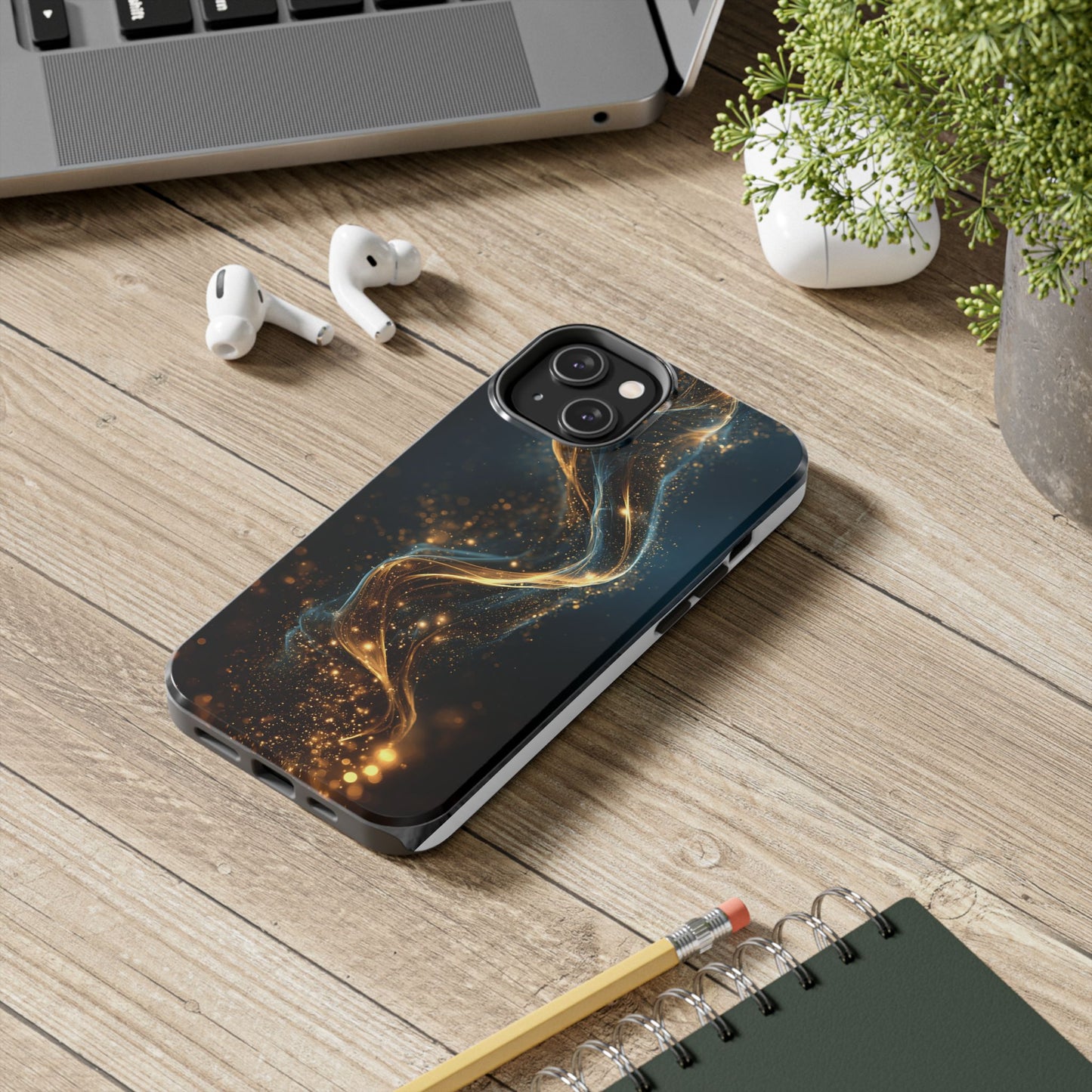 Elegant Glitter Tough Phone Case - Stylish & Durable Protection