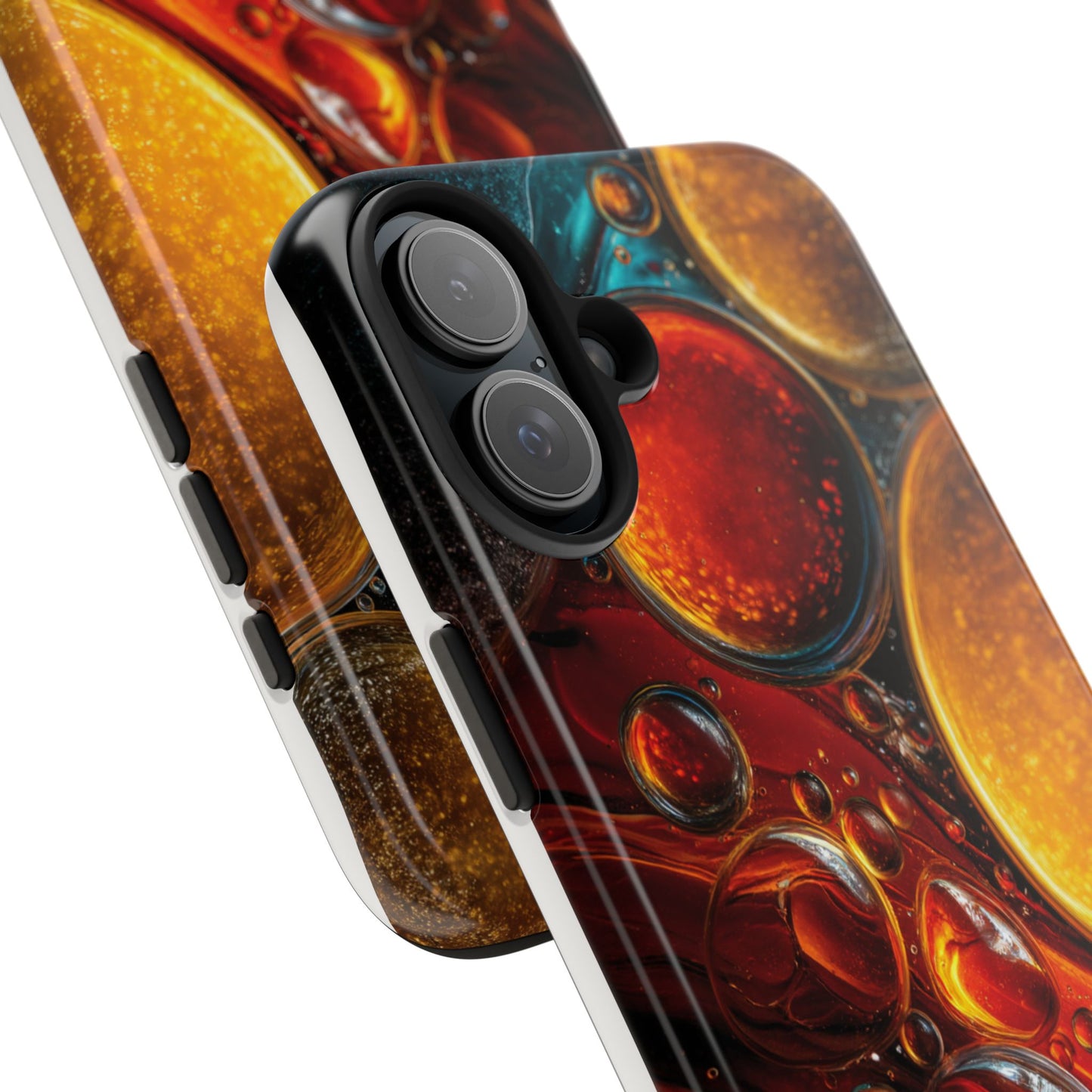 Vibrant Abstract Tough Phone Case - Protective Cover with Colorful Design