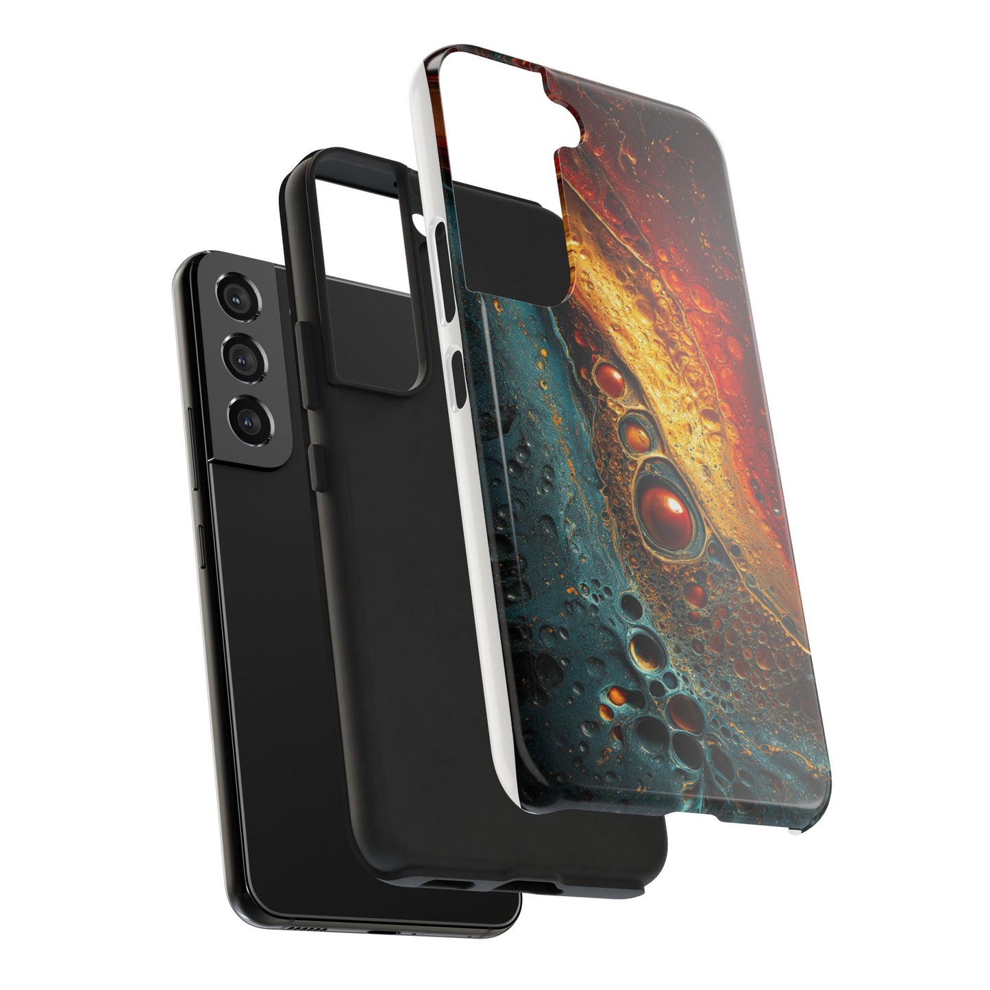Abstract Colorful Tough Phone Case - Protective Cover with Unique Design